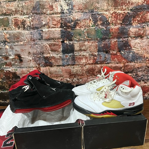 Air Jordan 5’s and 18’s Defining Moments Pack - Size 10 With Original Packaging - Picture 3 of 9